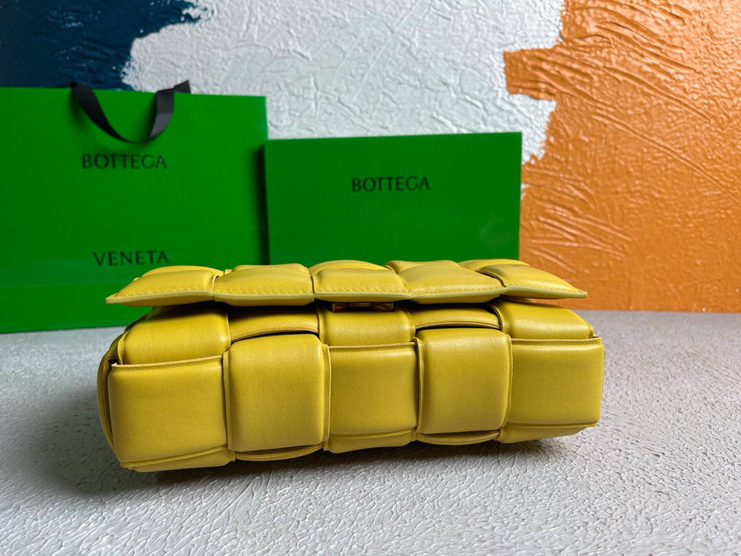Bottega Veneta BV 20206 Chain Cassette 631421 Lemon Yellow Gold - Default Title - View 4