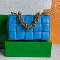 Bottega Veneta BV 20206 Chain Cassette 631421 Sky Blue Gold - Default Title - View 1