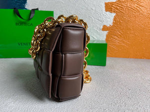 Bottega Veneta BV 20206 Chain Cassette 631421 Brown Gold - Default Title - View 3