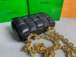 Bottega Veneta BV 20206 Chain Cassette 631421 Black Gold - Default Title - View 6