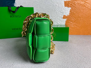 Bottega Veneta BV 20206 Chain Cassette 631421 Grass Green Gold - Default Title - View 4