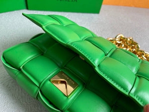 Bottega Veneta BV 20206 Chain Cassette 631421 Grass Green Gold - Default Title - View 9