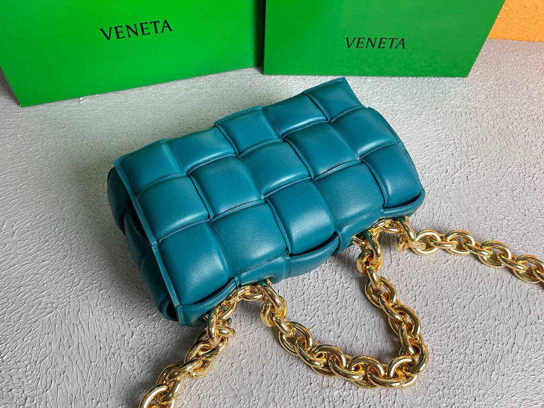 Bottega Veneta BV 20206 Chain Cassette 631421 Mallard Gold - Default Title - View 6