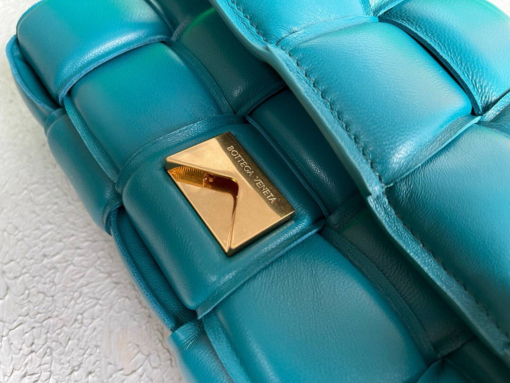 Bottega Veneta BV 20206 Chain Cassette 631421 Mallard Gold