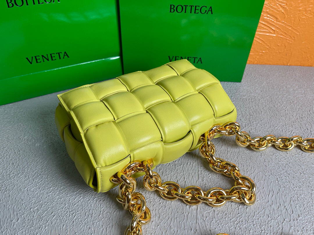 Bottega Veneta BV 20206 Chain Cassette 631421 Yellow Gold - Default Title - View 6