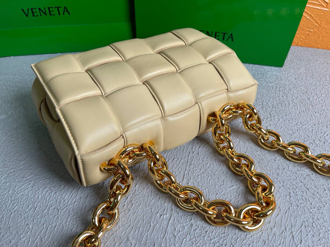 Bottega Veneta BV 20206 Chain Cassette 631421 Apricot Gold - Default Title - View 5