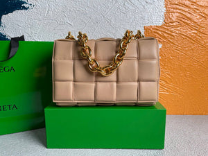 Bottega Veneta BV 20206 Chain Cassette 631421 Light Pink Gold - Default Title - View 1