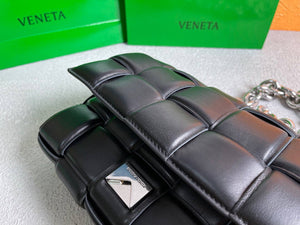 Bottega Veneta BV 20206 Chain Cassette 631421 Black Silver - Default Title - View 9