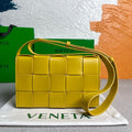 Copy of Bottega Veneta BV 578004 Cassette Cross-body Bag 58890 Yellow