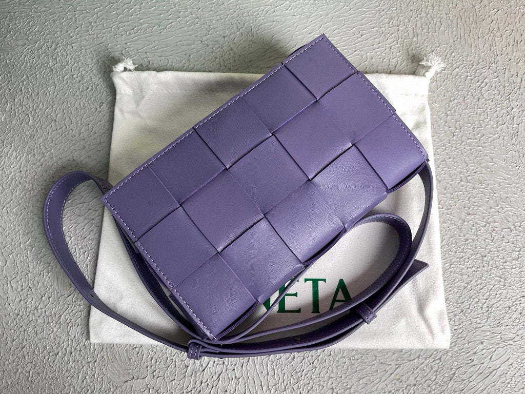 Bottega Veneta BV 578004 Cassette  Cross-body Bag 58890 Purple