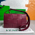 Bottega Veneta BV 578004 Cassette  Cross-body Bag 58890 Wine Red