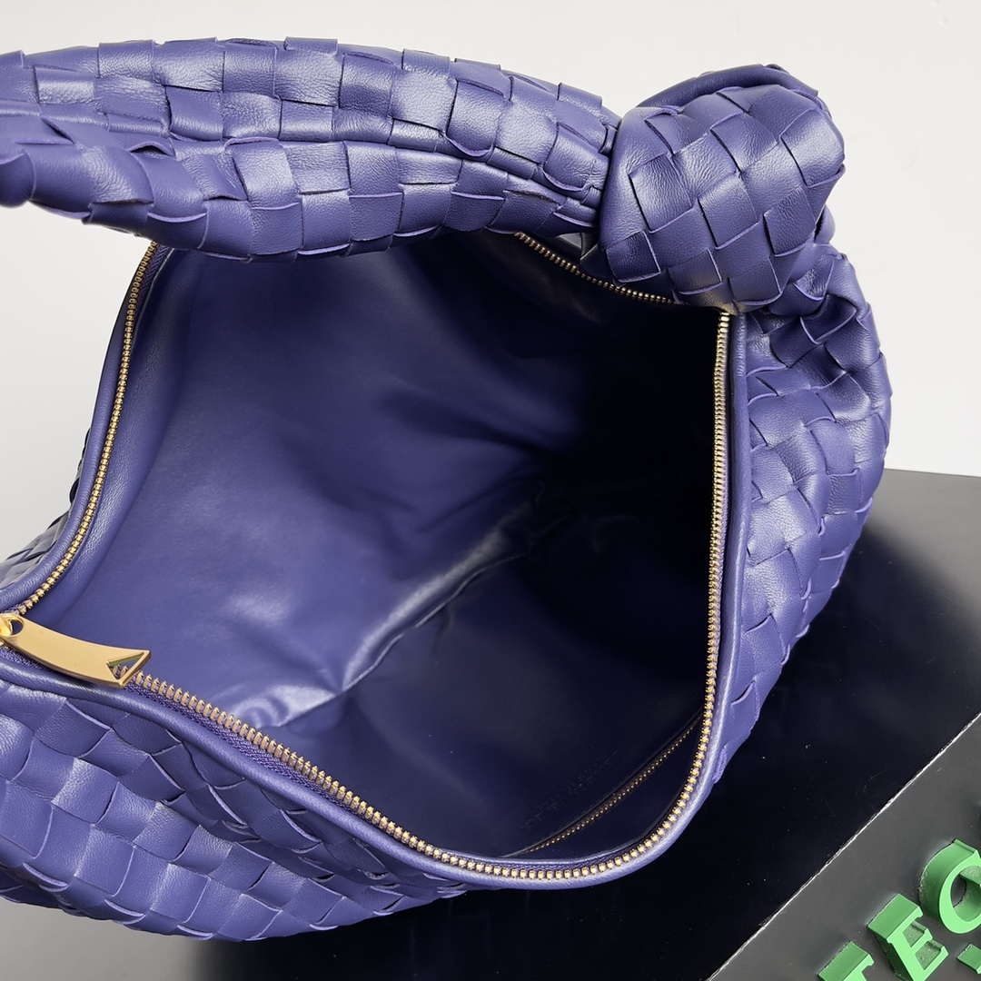 Bottega Veneta BV 600263 Medium Jodie Bag Blue& purple - Default Title - View 9
