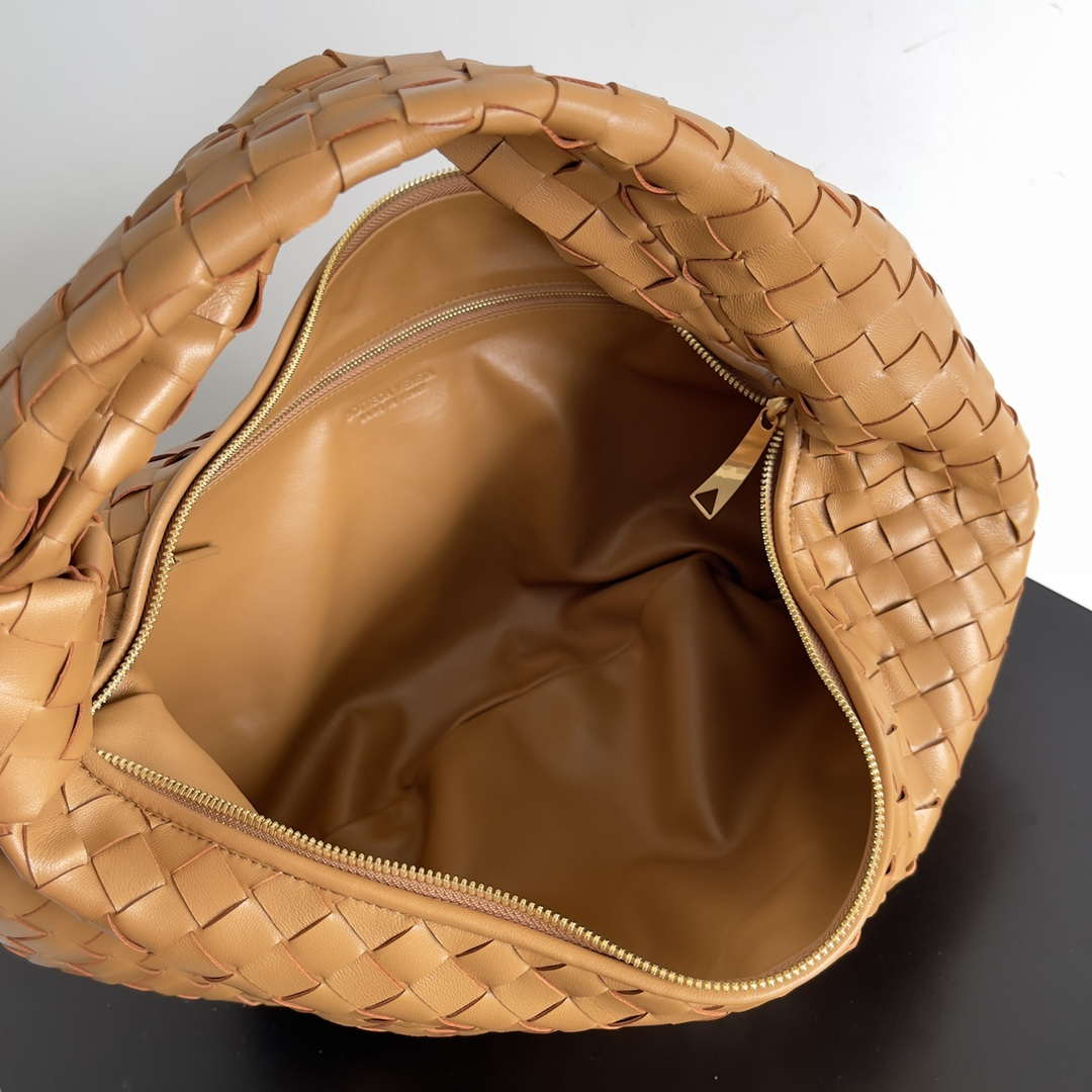 Bottega Veneta BV 600263 Medium Jodie Bag Camel - Default Title - View 9
