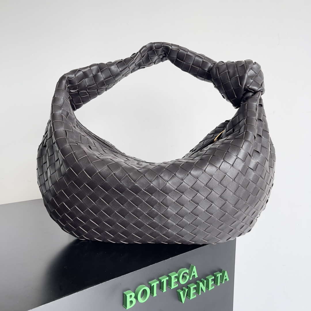 Bottega Veneta BV 600263 Medium Jodie Bag Dark Brown - Default Title - View 1