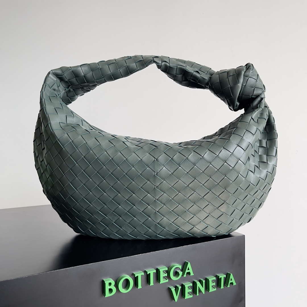 Bottega Veneta BV 600263 Medium Jodie Bag Dark Green - Default Title - View 1
