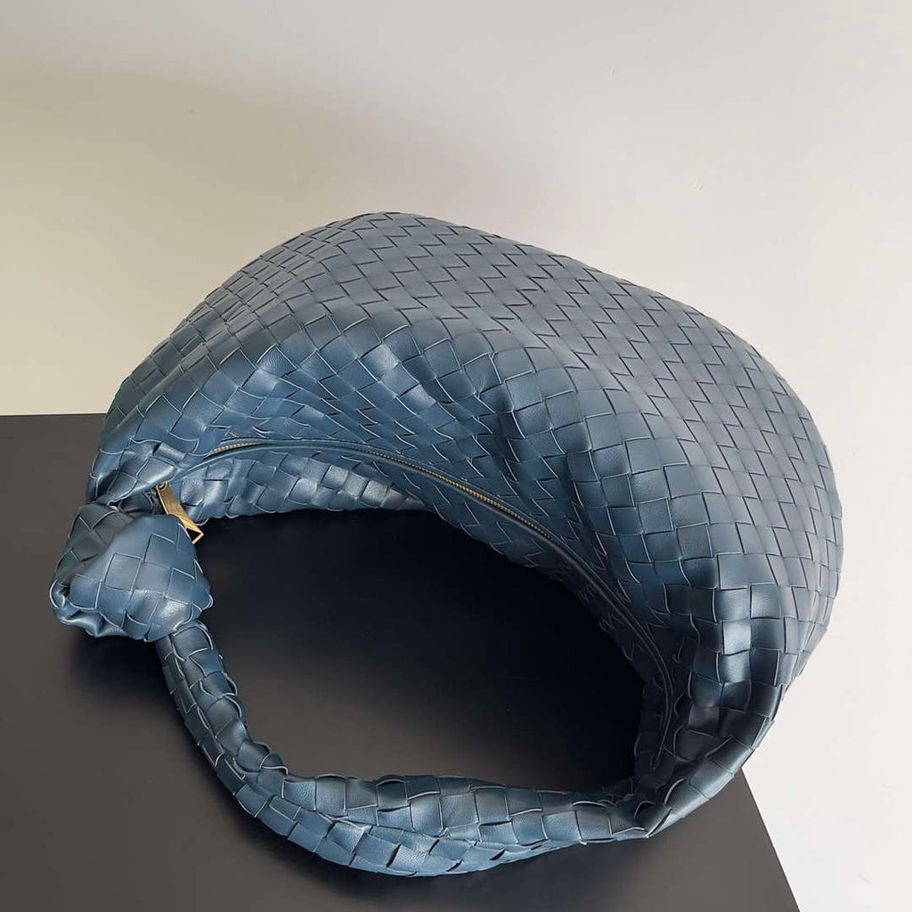 Bottega Veneta BV 600263 Medium Jodie Bag Navy Blue