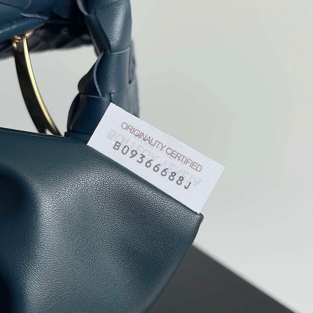 Bottega Veneta BV 600263 Medium Jodie Bag Navy Blue