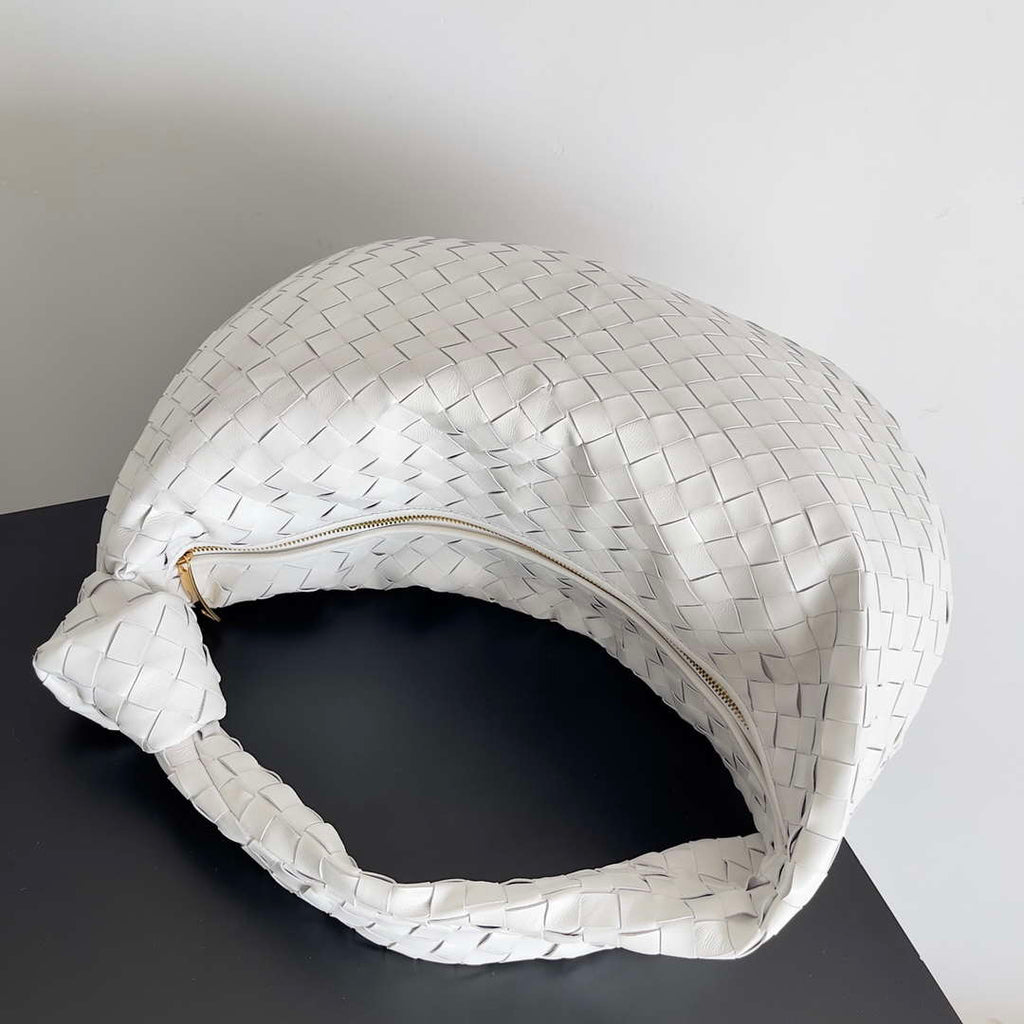 Bottega Veneta BV 600263 Medium Jodie Bag White