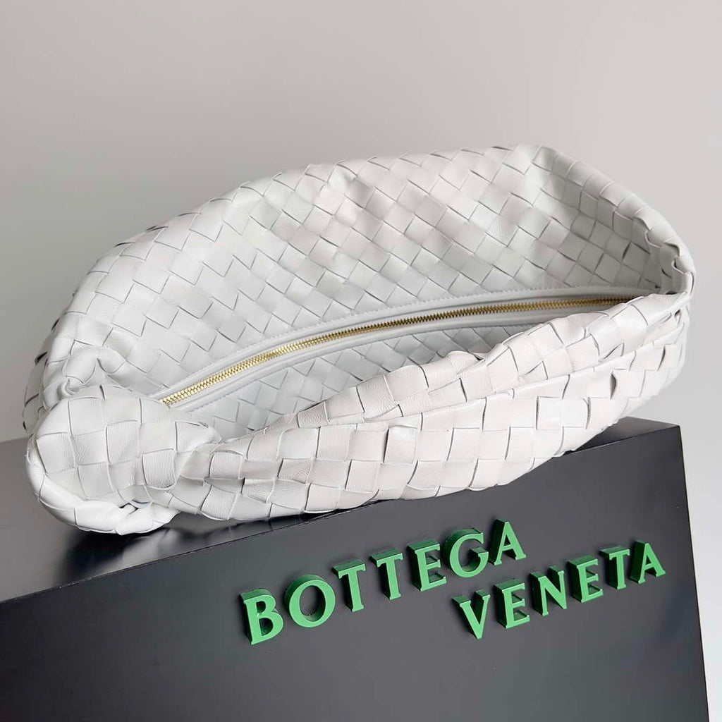 Bottega Veneta BV 600263 Medium Jodie Bag White