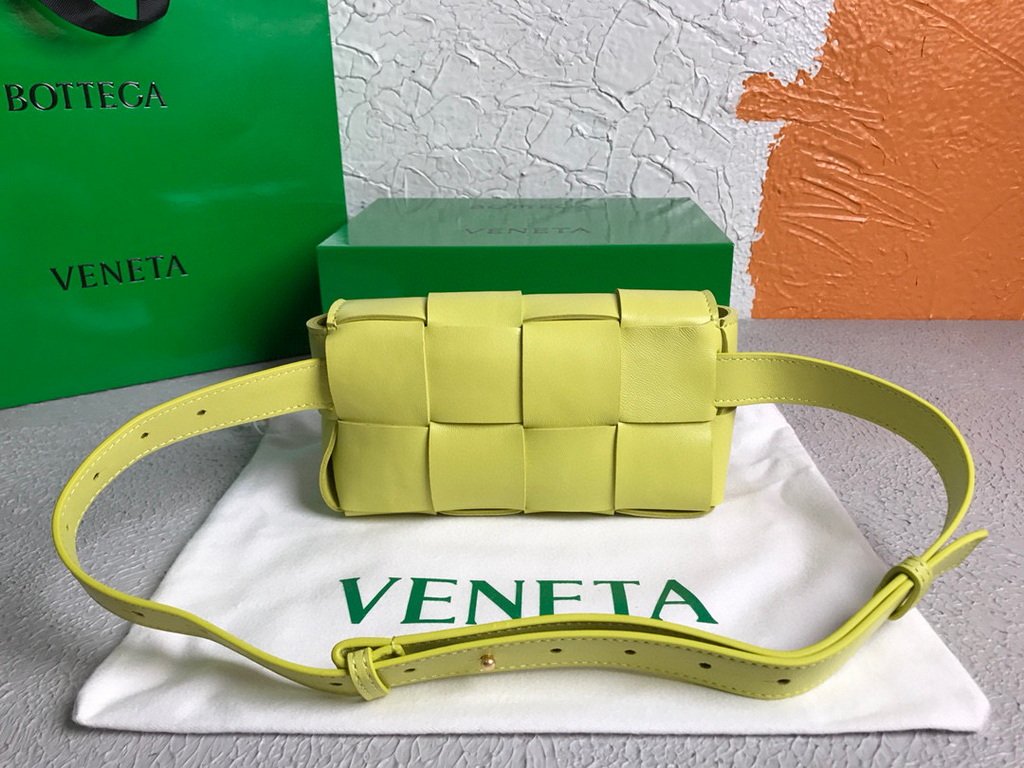 Bottega Veneta BV 639367 Belt-Cassette 55869 Bag Yellow