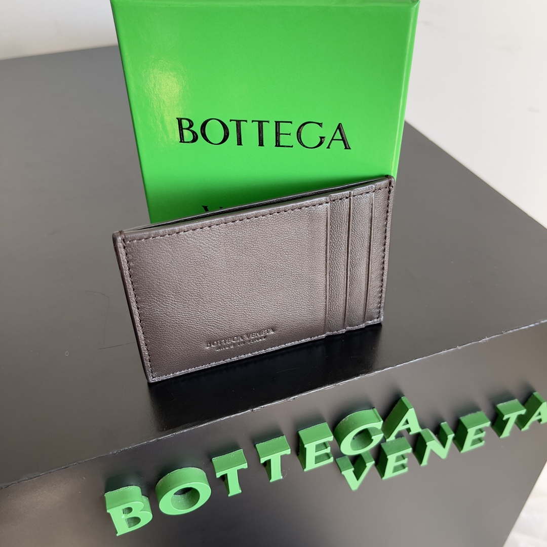 Bottega Veneta BV 649597 Cassette Credit Card Case bv70030 - Default Title - View 5