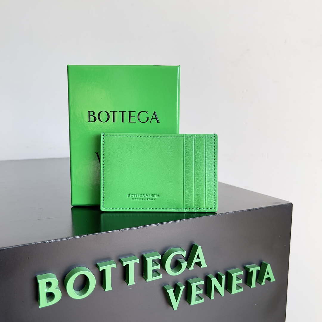 Bottega Veneta BV 649597 Cassette Credit Card Case bv70031 - Default Title - View 2