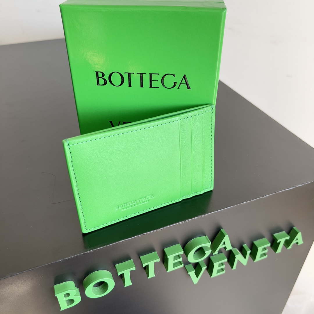 Bottega Veneta BV 649597 Cassette Credit Card Case bv70031 - Default Title - View 5