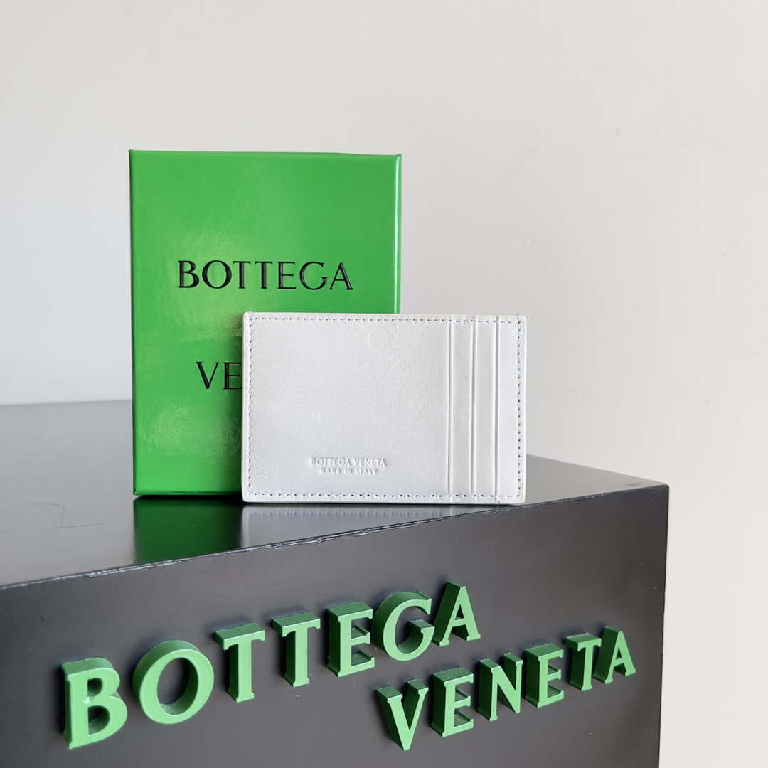 Bottega Veneta BV 649597 Cassette Credit Card Case bv70032 - Default Title - View 2