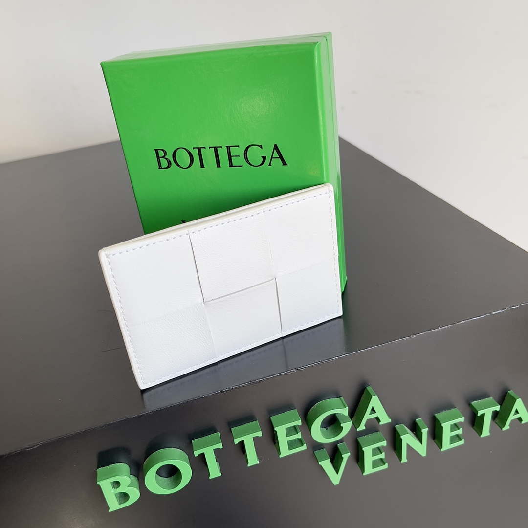 Bottega Veneta BV 649597 Cassette Credit Card Case bv70032 - Default Title - View 5