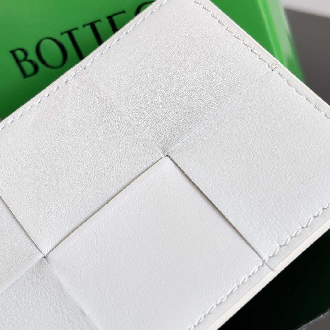 Bottega Veneta BV 649597 Cassette Credit Card Case bv70032 - Default Title - View 6