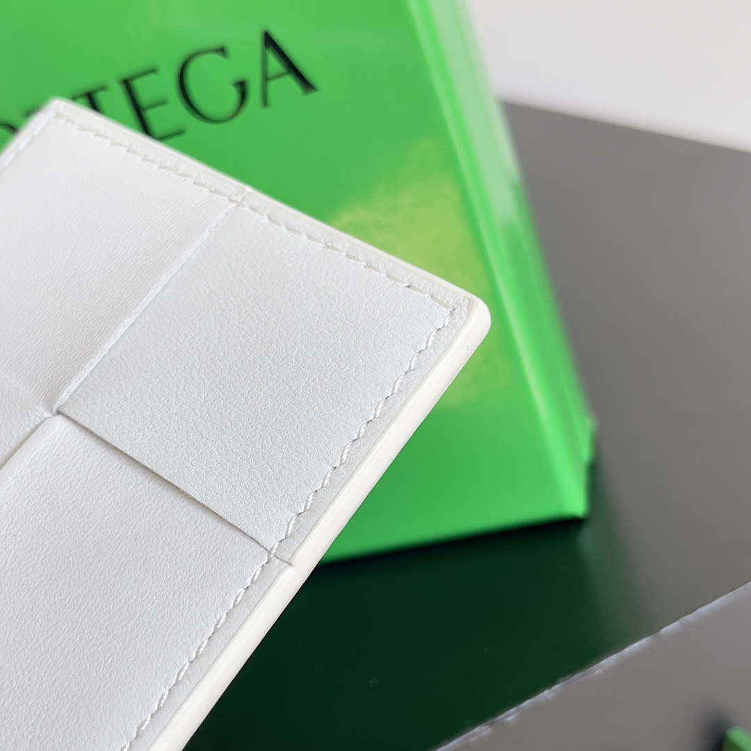 Bottega Veneta BV 649597 Cassette Credit Card Case bv70032 - Default Title - View 7