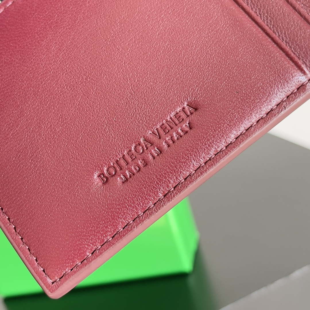 Bottega Veneta BV 649597 Cassette Credit Card Case bv70033 - Default Title - View 4