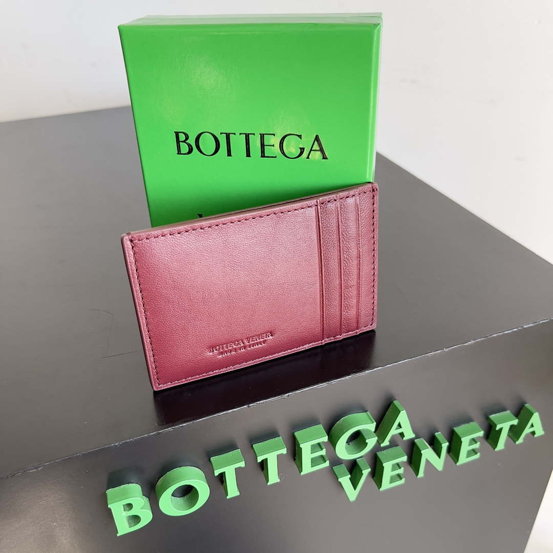 Bottega Veneta BV 649597 Cassette Credit Card Case bv70033 - Default Title - View 5