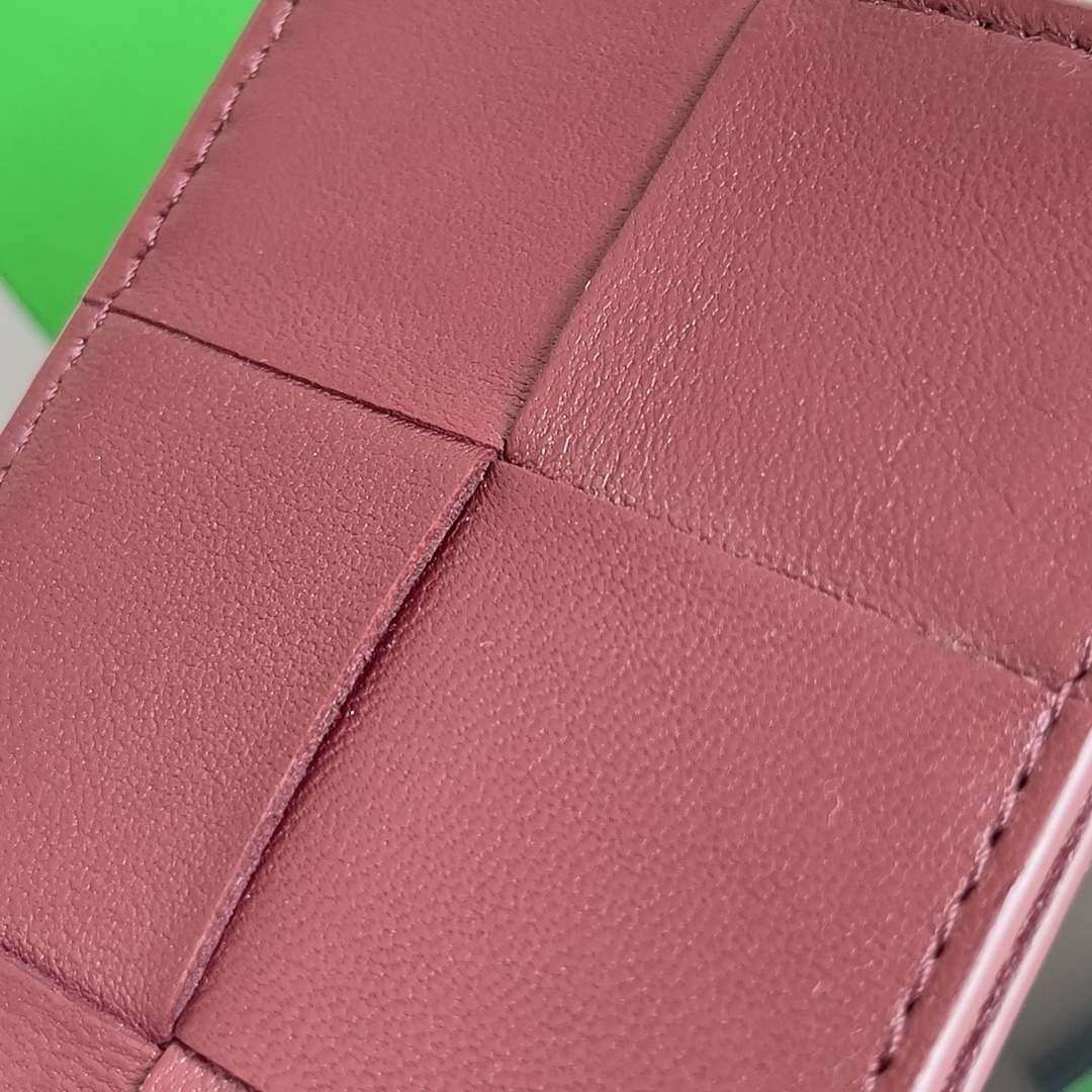 Bottega Veneta BV 649597 Cassette Credit Card Case bv70033 - Default Title - View 6