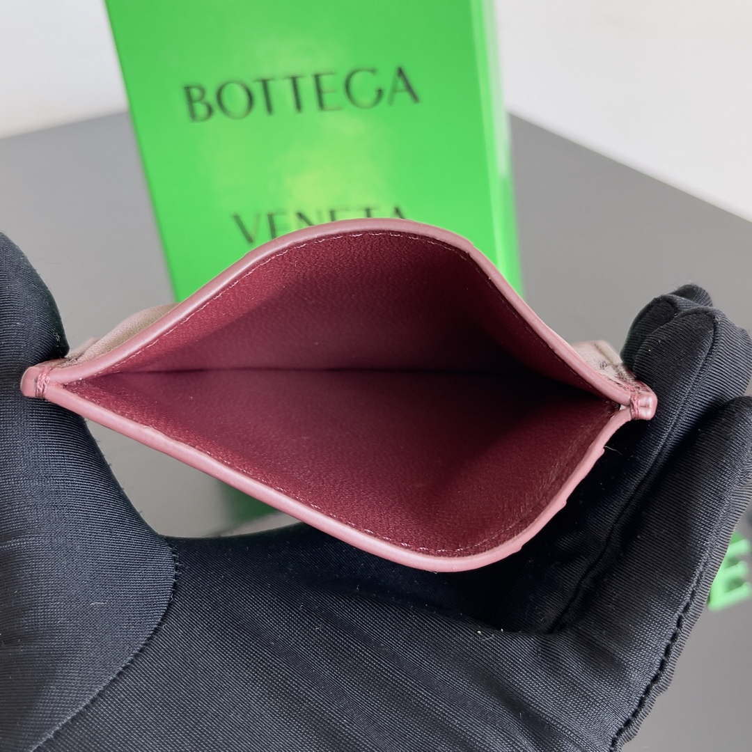 Bottega Veneta BV 649597 Cassette Credit Card Case bv70033 - Default Title - View 9