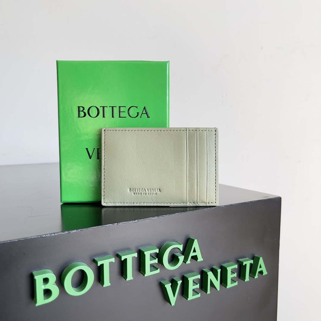 Bottega Veneta BV 649597 Cassette Credit Card Case bv70034 - Default Title - View 2