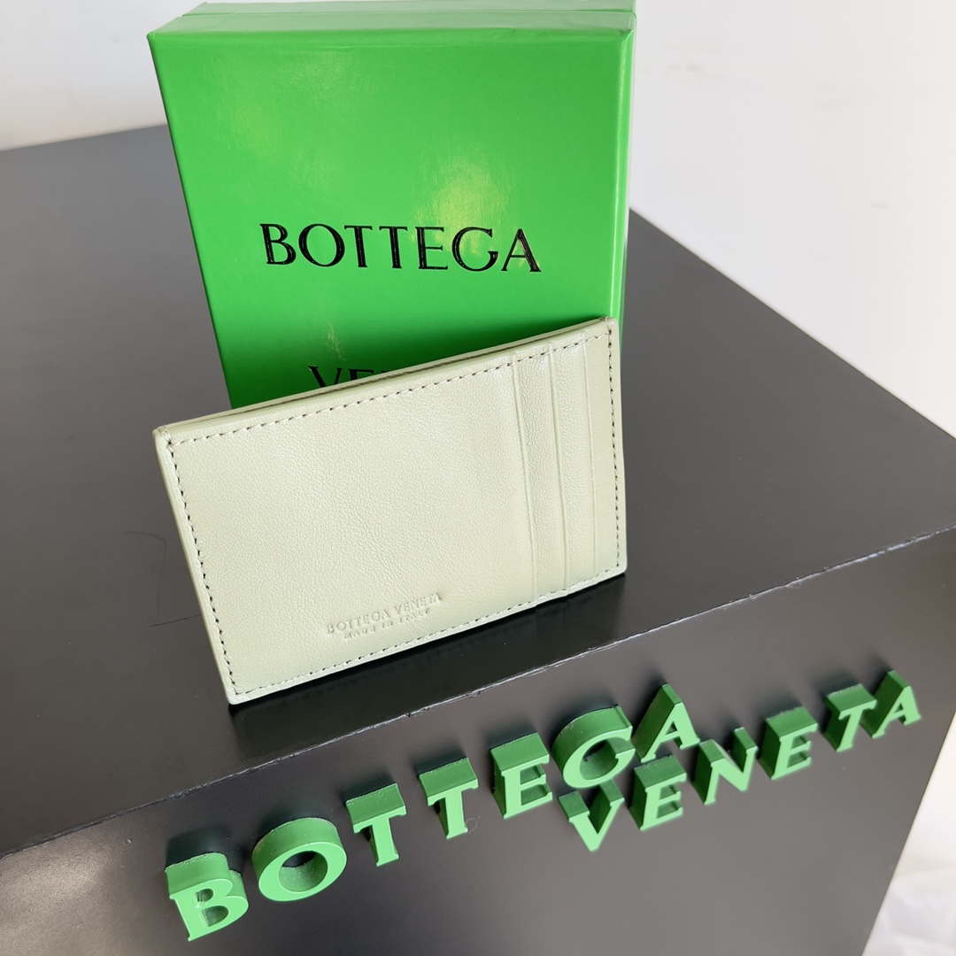 Bottega Veneta BV 649597 Cassette Credit Card Case bv70034 - Default Title - View 5