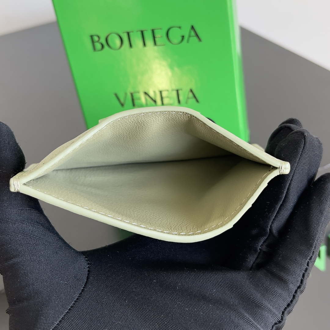 Bottega Veneta BV 649597 Cassette Credit Card Case bv70034 - Default Title - View 9