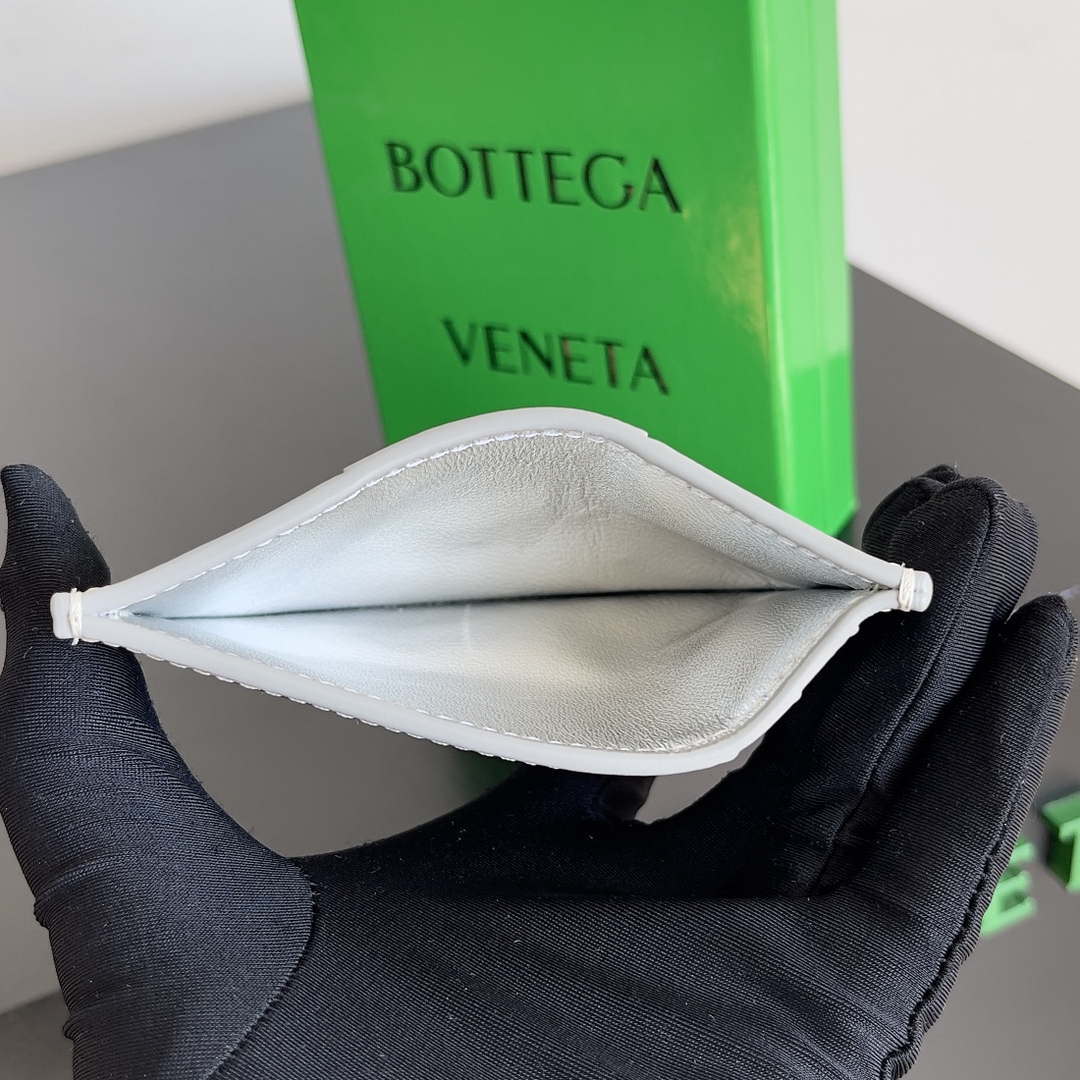 Bottega Veneta BV 649597 Cassette Credit Card Case bv70035 - Default Title - View 9