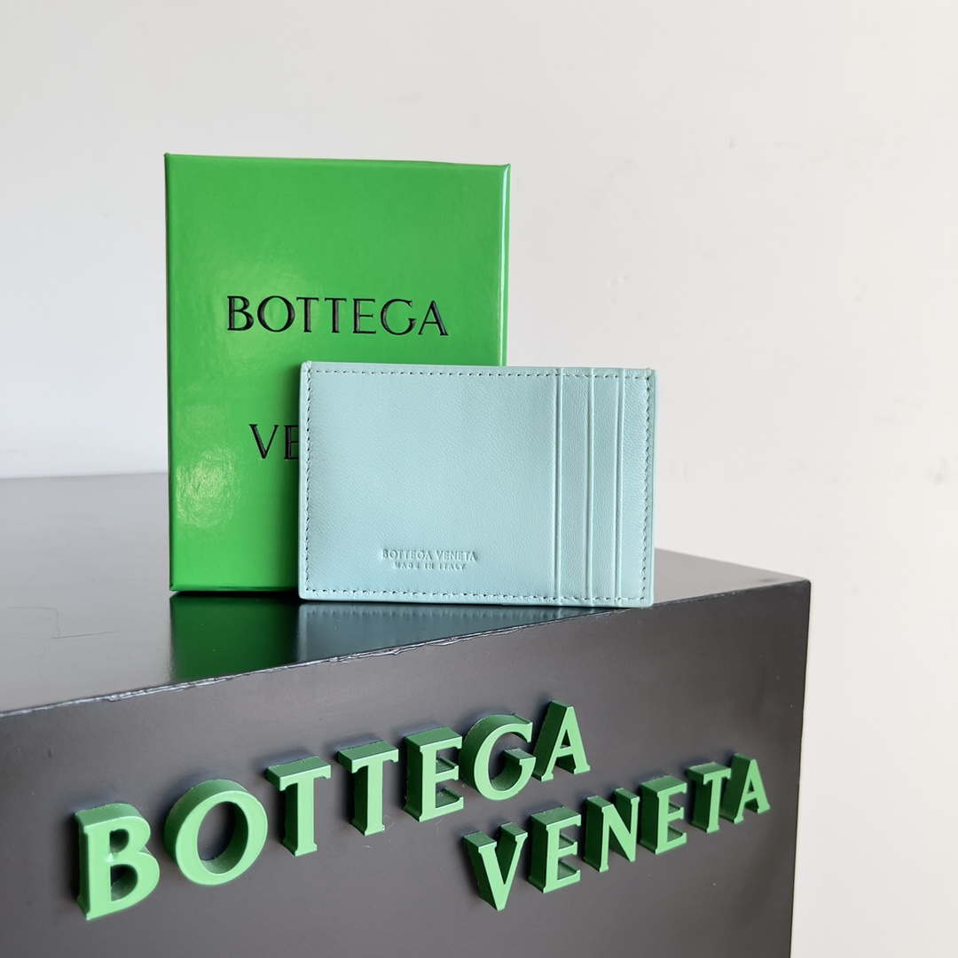 Bottega Veneta BV 649597 Cassette Credit Card Case bv70036 - Default Title - View 2