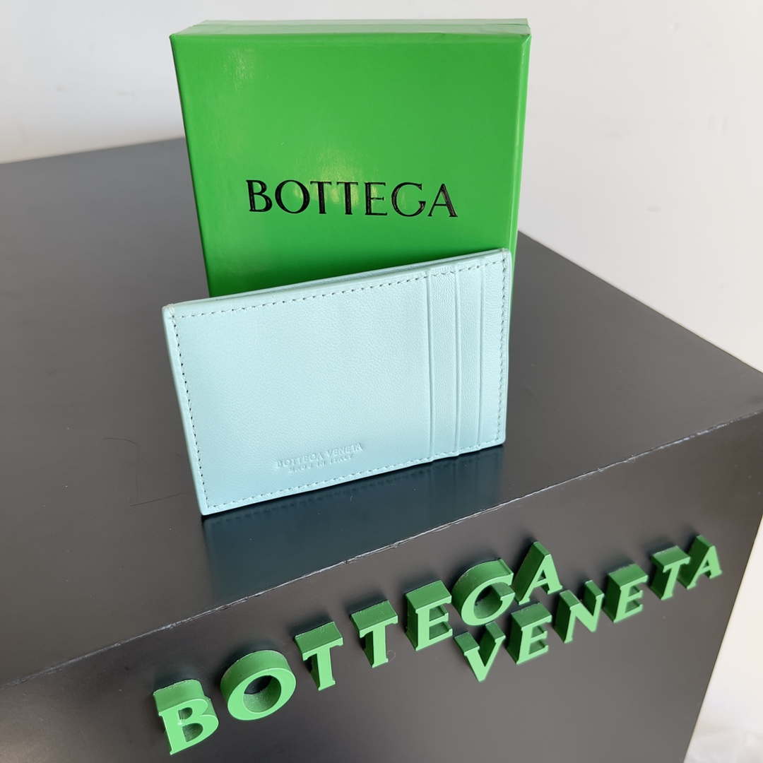 Bottega Veneta BV 649597 Cassette Credit Card Case bv70036 - Default Title - View 5