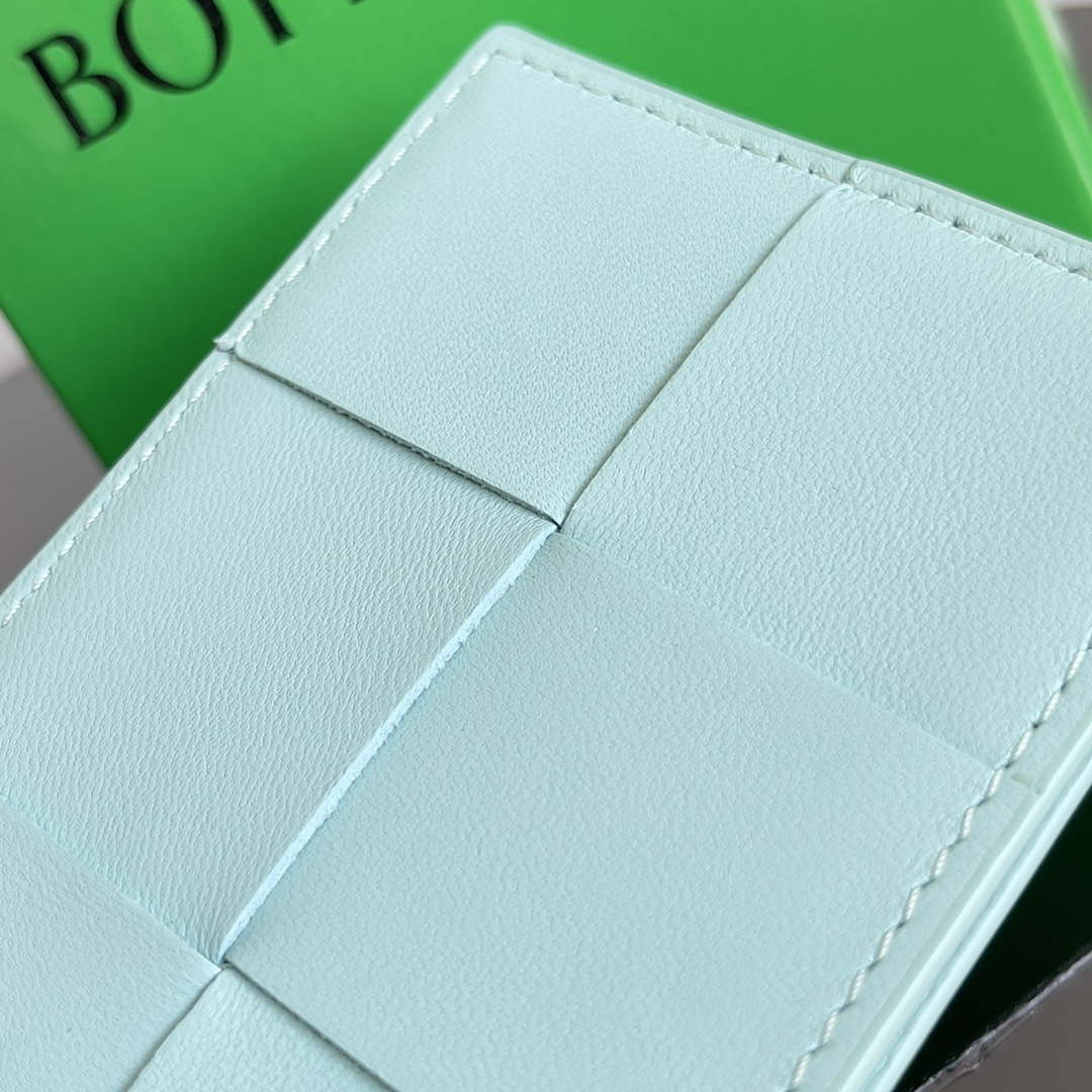 Bottega Veneta BV 649597 Cassette Credit Card Case bv70036 - Default Title - View 6