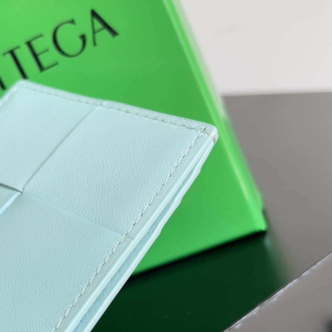 Bottega Veneta BV 649597 Cassette Credit Card Case bv70036 - Default Title - View 7