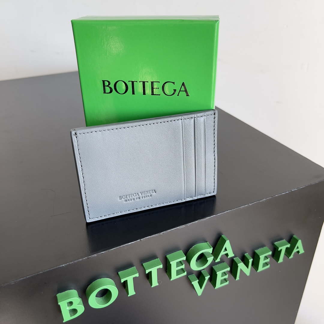 Bottega Veneta BV 649597 Cassette Credit Card Case bv70037 - Default Title - View 6