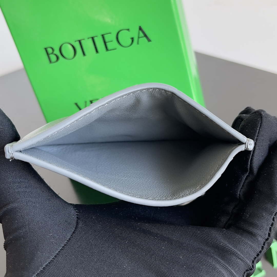 Bottega Veneta BV 649597 Cassette Credit Card Case bv70037 - Default Title - View 10