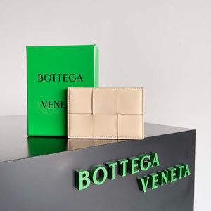 Bottega Veneta BV 649597 Cassette Credit Card Case bv70038 - Default Title - View 1