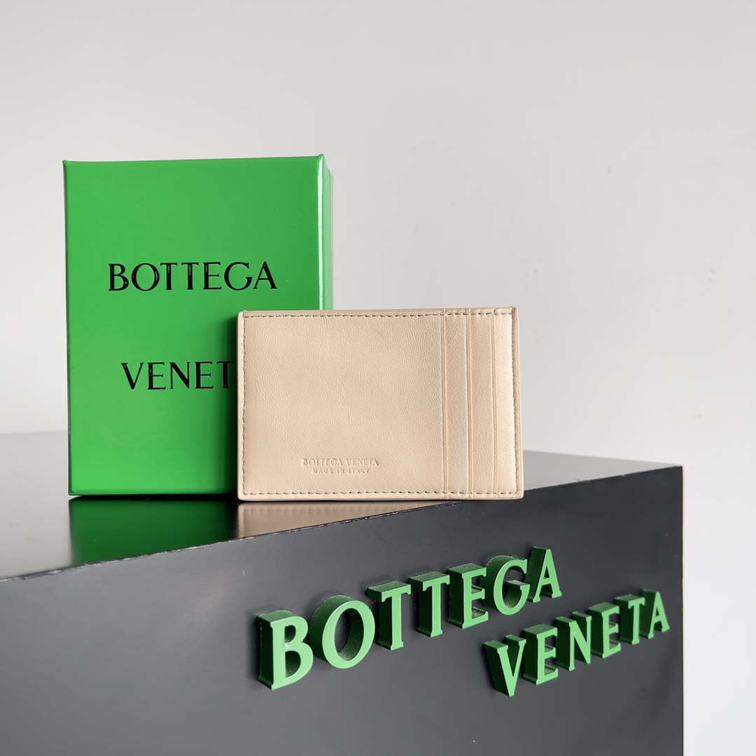 Bottega Veneta BV 649597 Cassette Credit Card Case bv70038 - Default Title - View 2