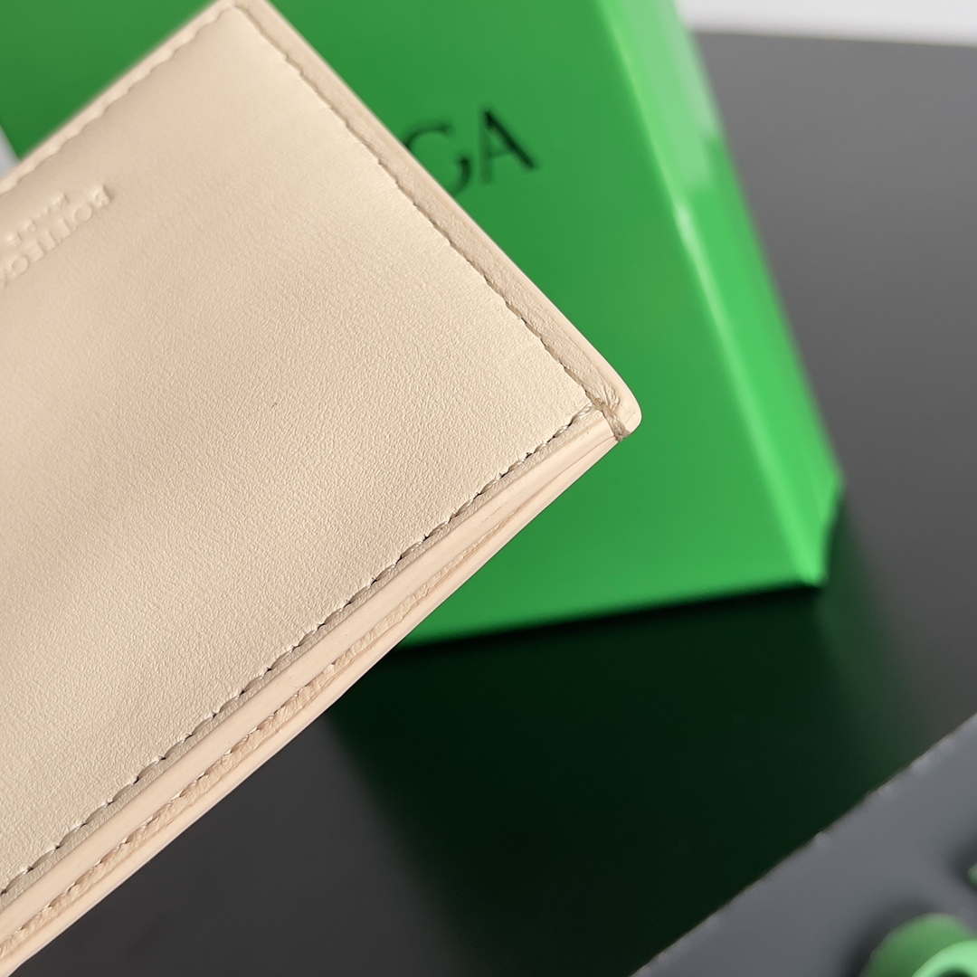 Bottega Veneta BV 649597 Cassette Credit Card Case bv70038 - Default Title - View 6