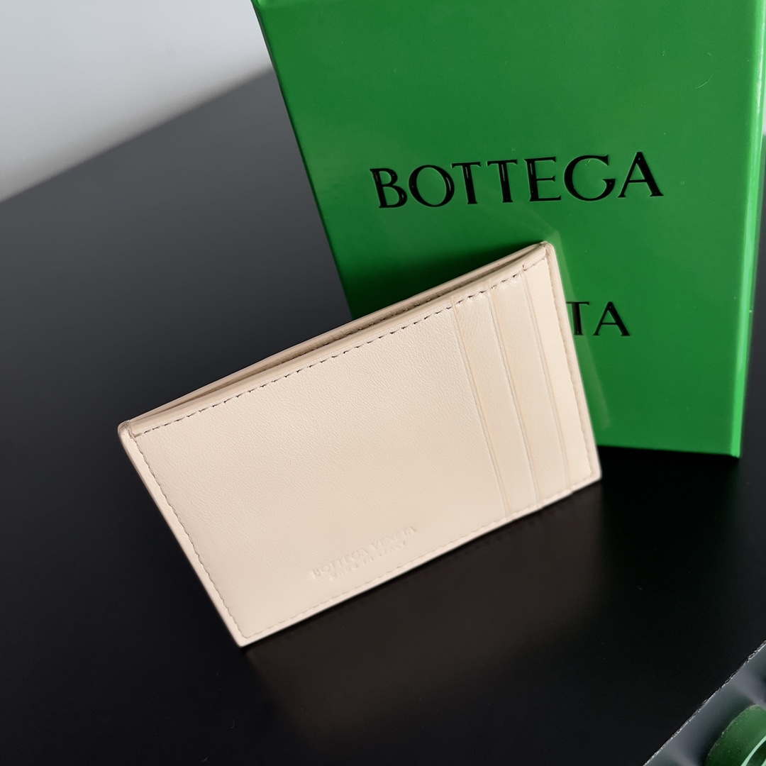 Bottega Veneta BV 649597 Cassette Credit Card Case bv70038 - Default Title - View 8