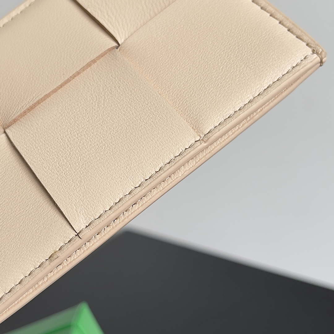 Bottega Veneta BV 649597 Cassette Credit Card Case bv70038 - Default Title - View 9